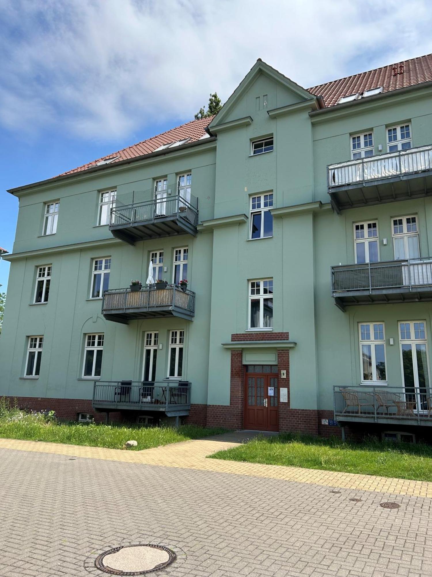 Mintara Komfort Apartment Mit Grill -Terrasse, Sky Und Parkplatz Magdeburg Dış mekan fotoğraf